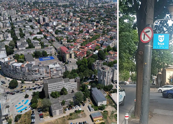 statie autobuz