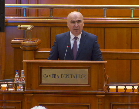 Bolojan in Parlament