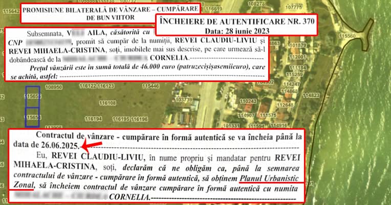 Claudiu Revei promisiune de vanzare bun viitor Agigea