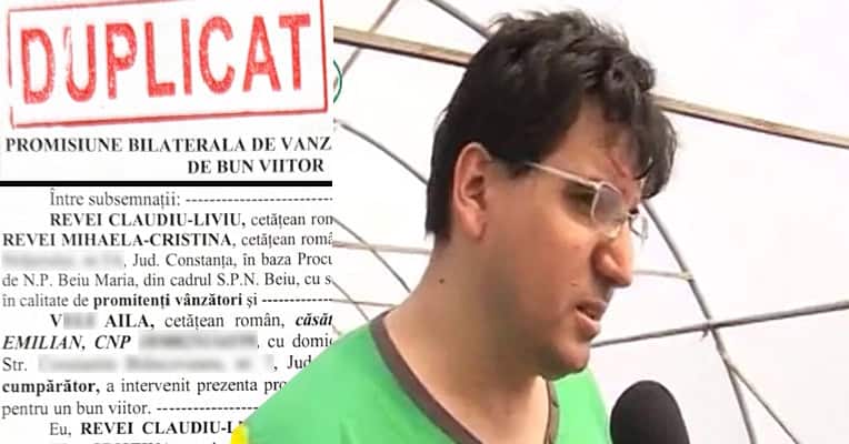 Teapa imobiliara Claudiu Revei Agigea foto OrdineaRo