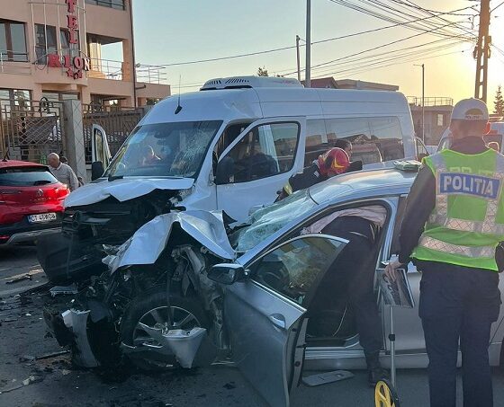 accident Mangalia plan rosu