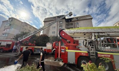 incendiu apartament
