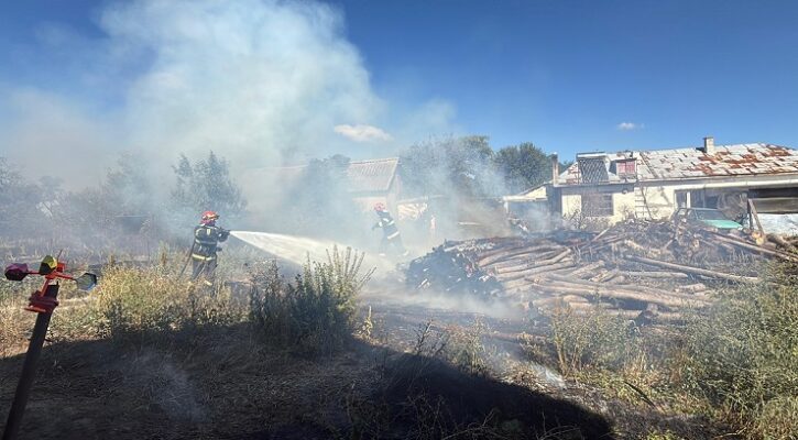 incendiu judetul Tulcea