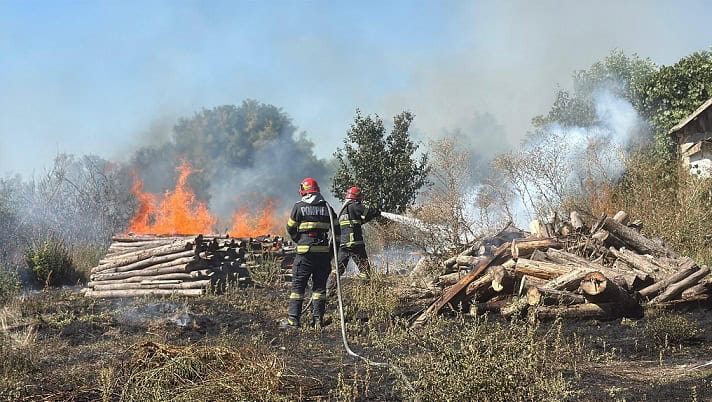 incendiu judetul Tulcea