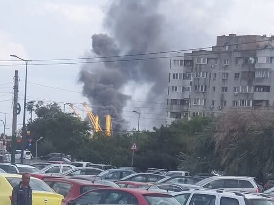 incendiu santier naval constanta