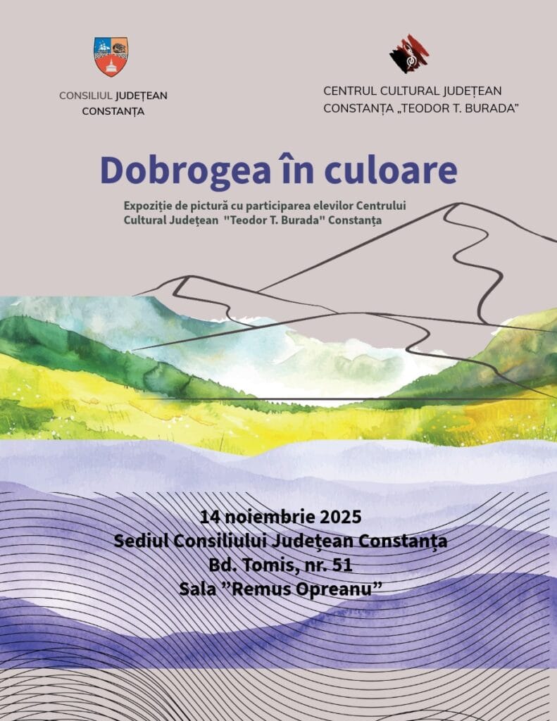 Afiș expoziție Ziua Dobrogei