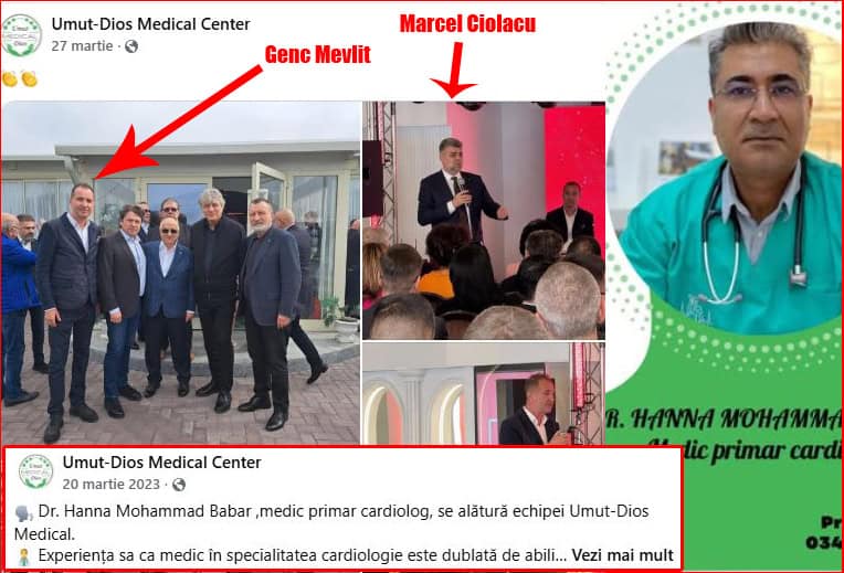 Dr Hanna angajatul unei clinici PSDiste din Medgidia