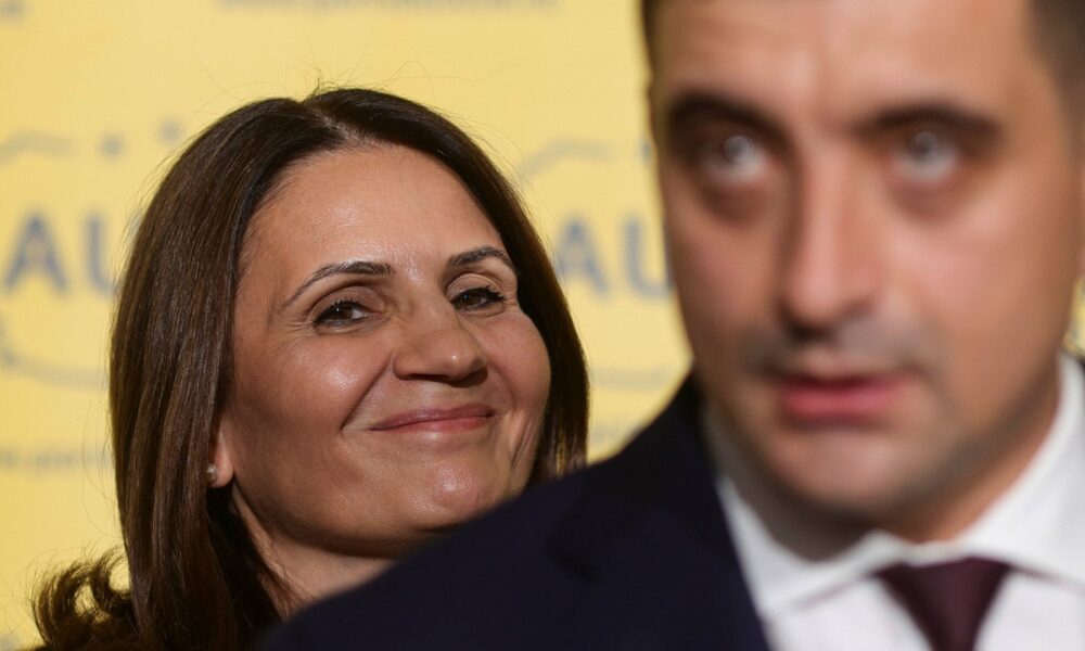 George Simion AUR Anca Alexandrescu