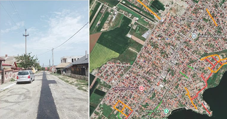 Ovidiu lucrari canalizare