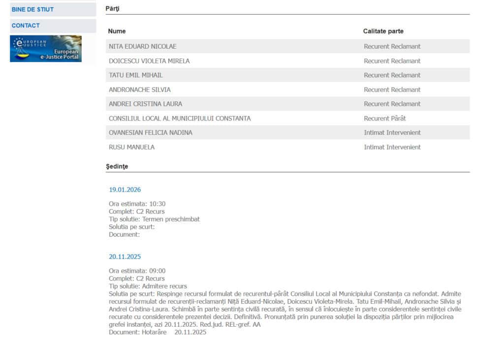 decizie instanta taxa de lei