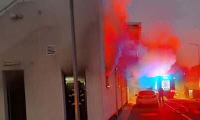 incendiu stadion cernavoda