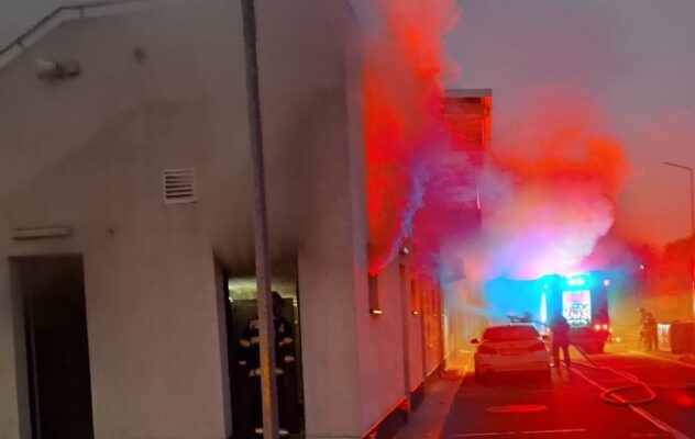 incendiu stadion cernavoda