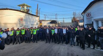 Protest al polițiștilor de penitenciare. Vezi ce solicită organizațiile sindicale