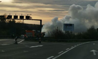 remorca in flacari A