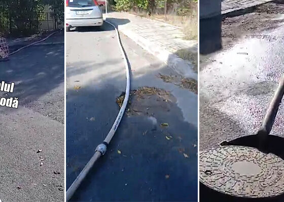 Cernavoda dejectii ale Spitalului eliminate artizanal