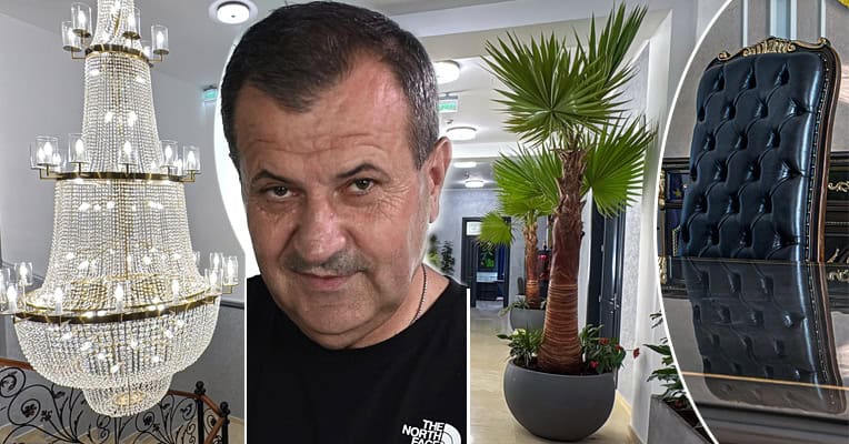 Valentin Vrabie lux si opulenta la Medgidia