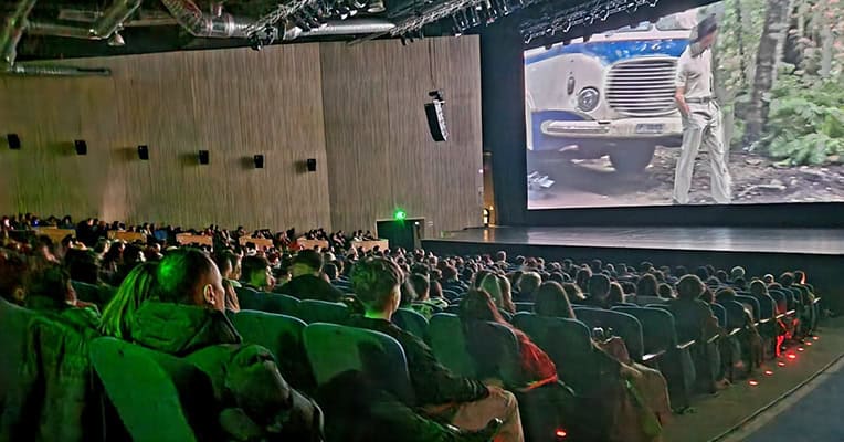 cravata galbena cinema