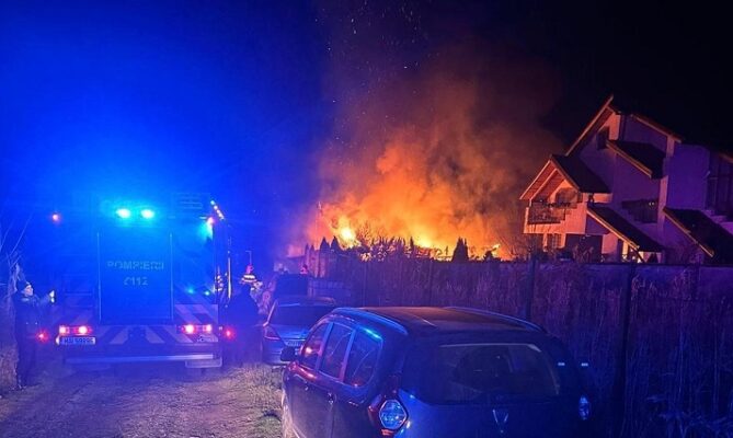 incendiu tulcea