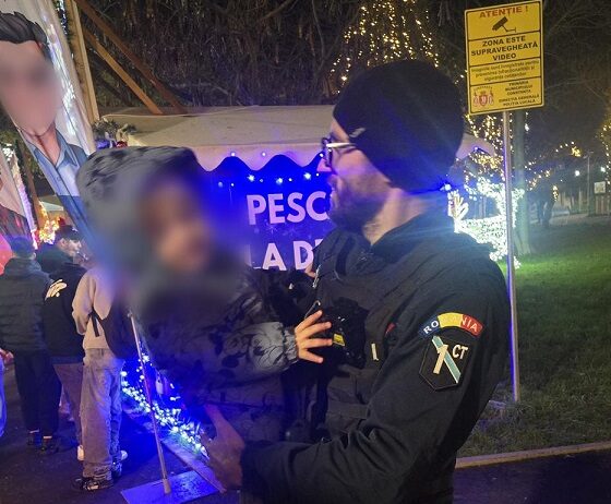 jandarm targ craciun