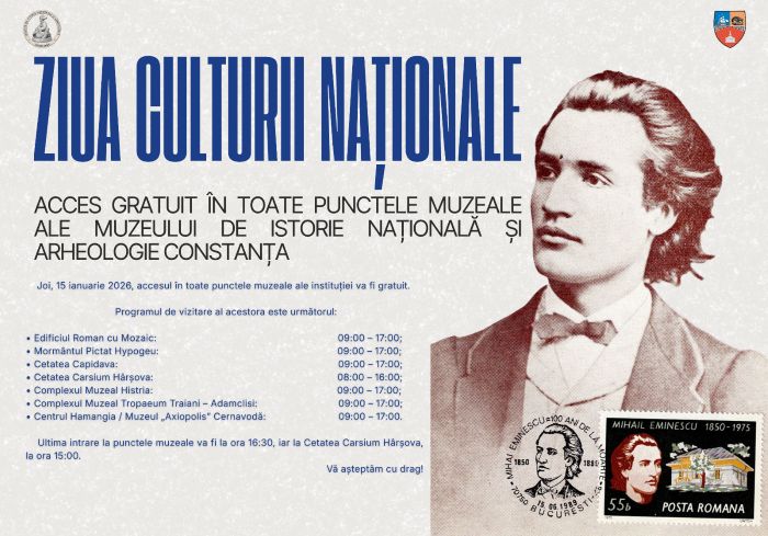 AFIS ZIUA CULTURII NATIONALE ACCES GRATUIT