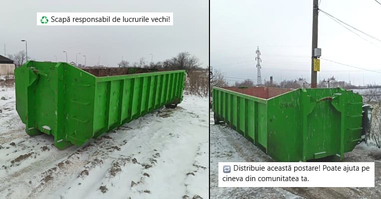 Polaris conainerele verzi ianuarie