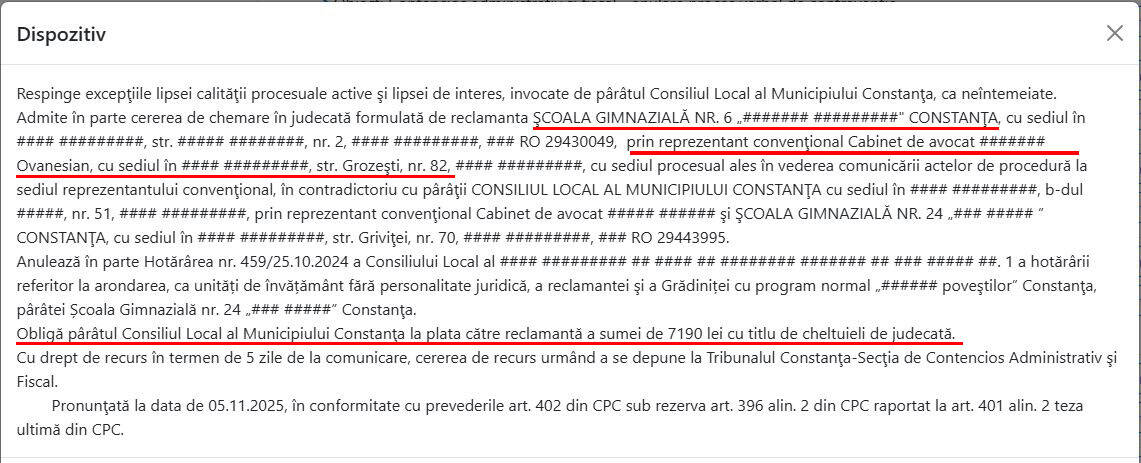 Scoala Titulescu avocat Felicia Ovanesian captura REJUST Scoala Titulescu avocat Felicia Ovanesian captura REJUST