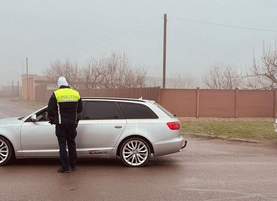 actiune politie iarna