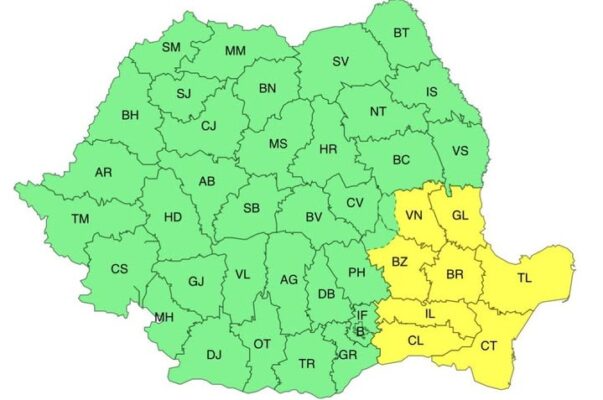 cod galben constanta