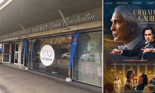 cravata galbena centrul jean constantin