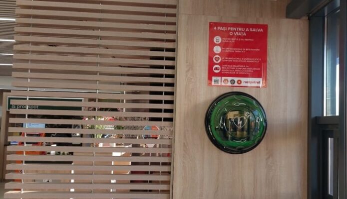 defibrilator Rompetrol