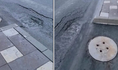 surpare asfalt bulevardul mai