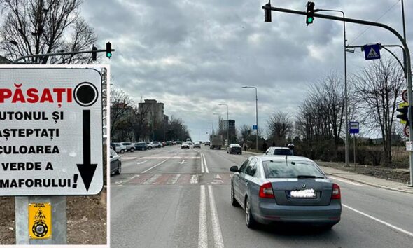 trecere de pietoni aurel vlaicu