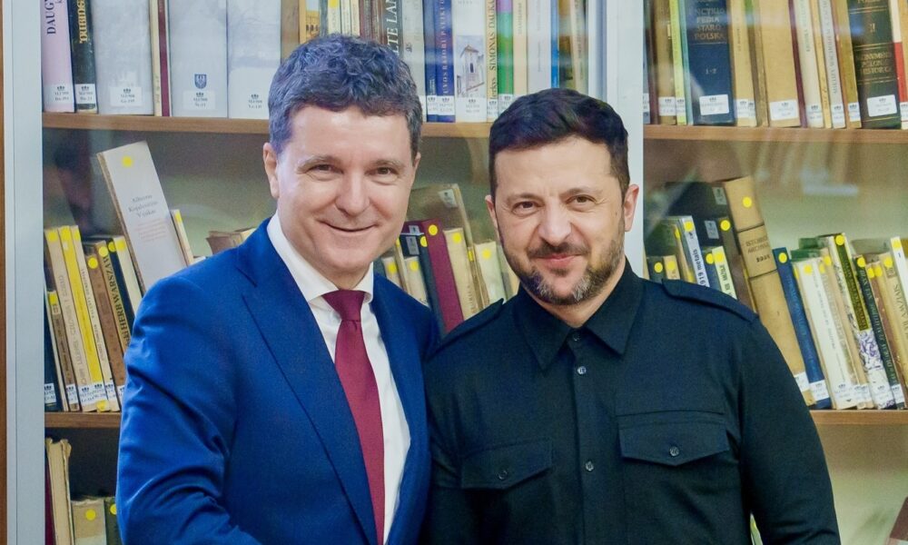 Nicusor Dan Volodimir Zelenski