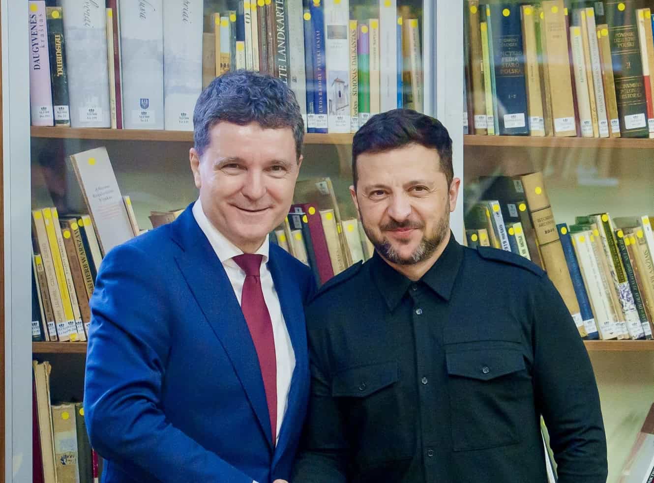 Nicusor Dan Volodimir Zelenski