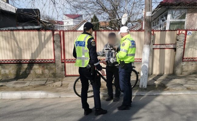 actiune biciclisti macin