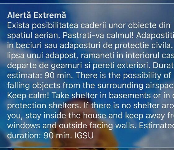 alerta extrema