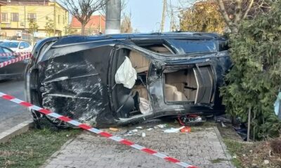 masina rasturnata ovidiu