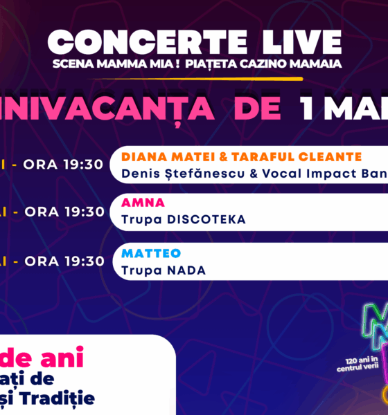 Minivacanța de Mai Program Piațeta Cazino