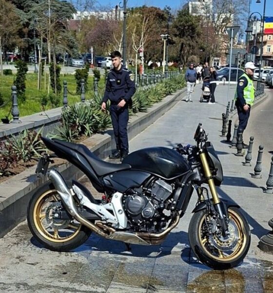 accident motociclist poarta politia politie
