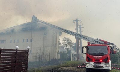 incendiu pensiune Murighiol