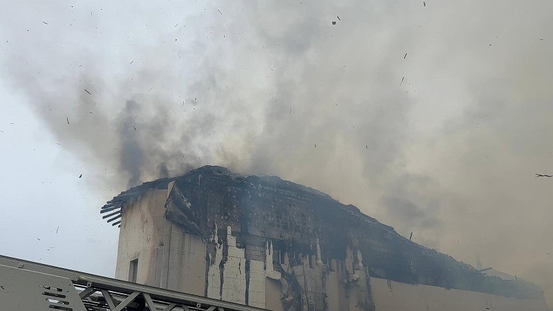 incendiu pensiune Murighiol