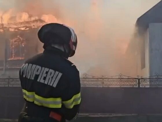 incendiu soveja vrancea