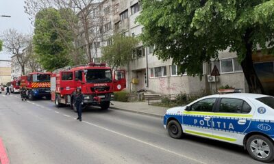 incendiu tulcea apartament