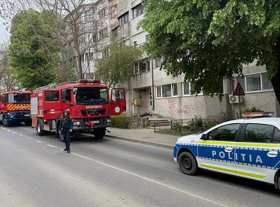 incendiu tulcea apartament