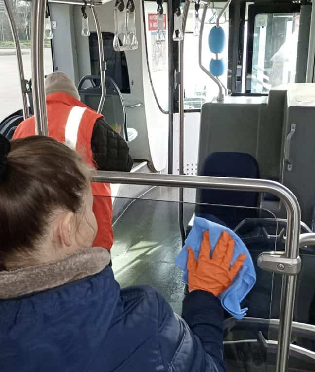 ratc curatenie autobuz