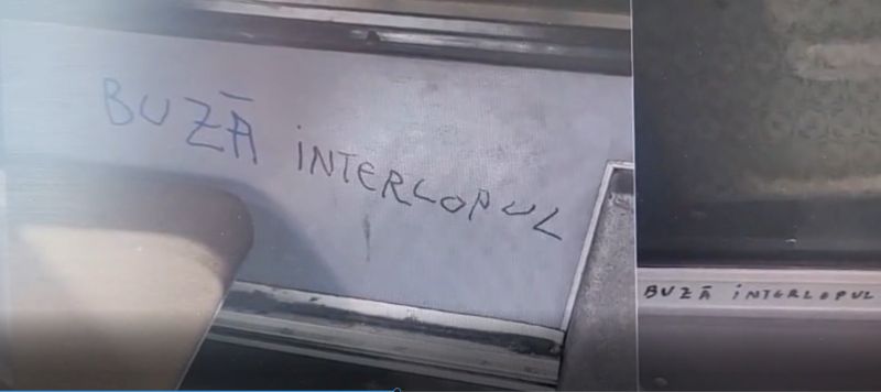 vandalizare autobuze