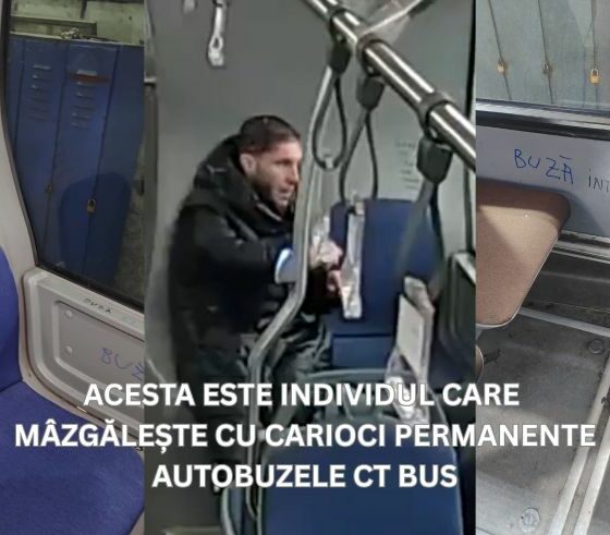 vandalizare autobuze