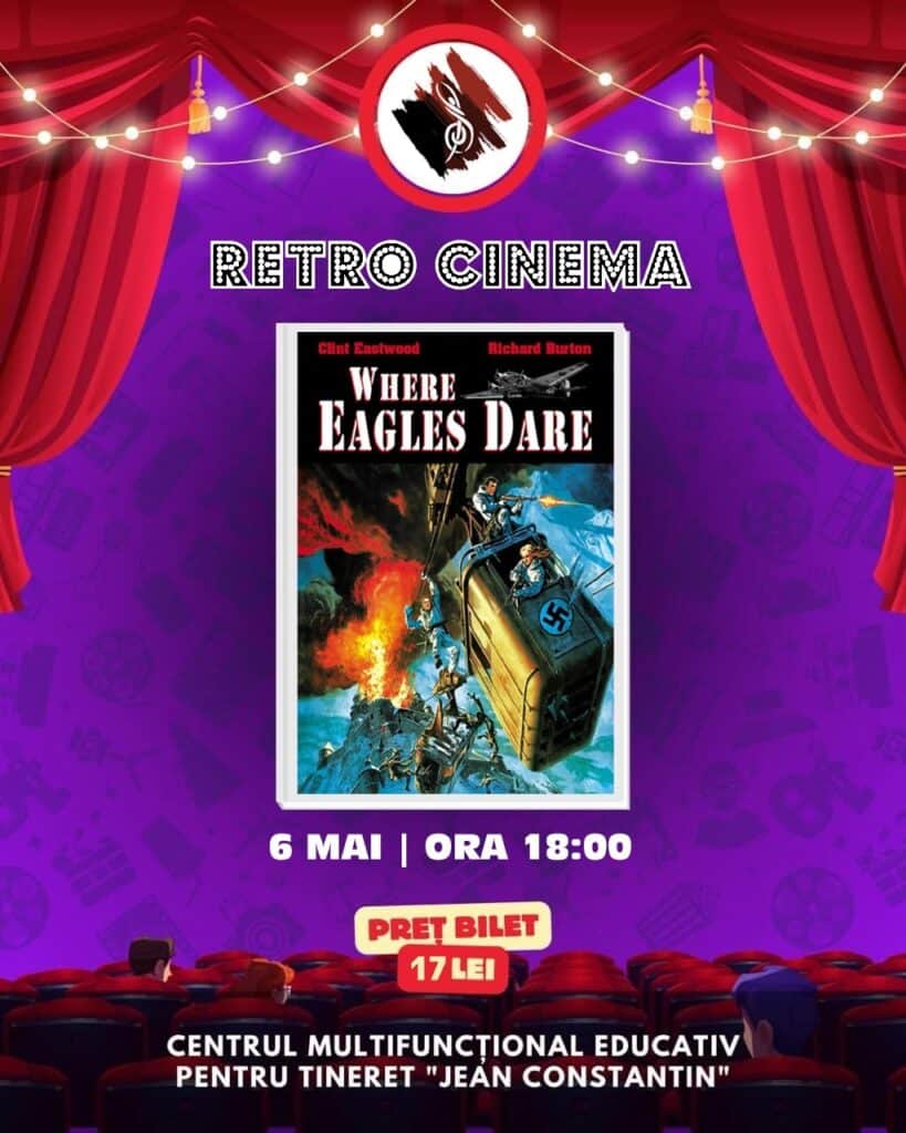 Afiș Where Eagles Dare