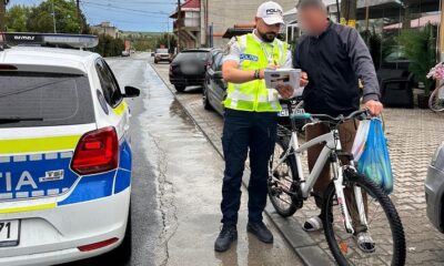 biciclist politist