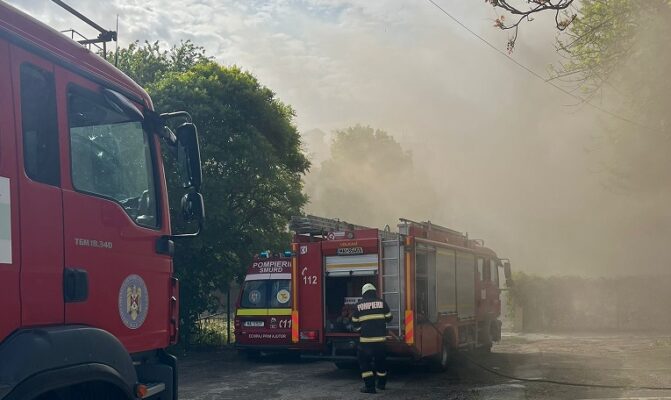 incendiu eforie